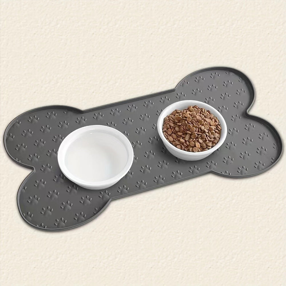 Transform Your Pet's Mealtime with the Silicone Pet Anti-spill Easy Cleaning Feeding Mat