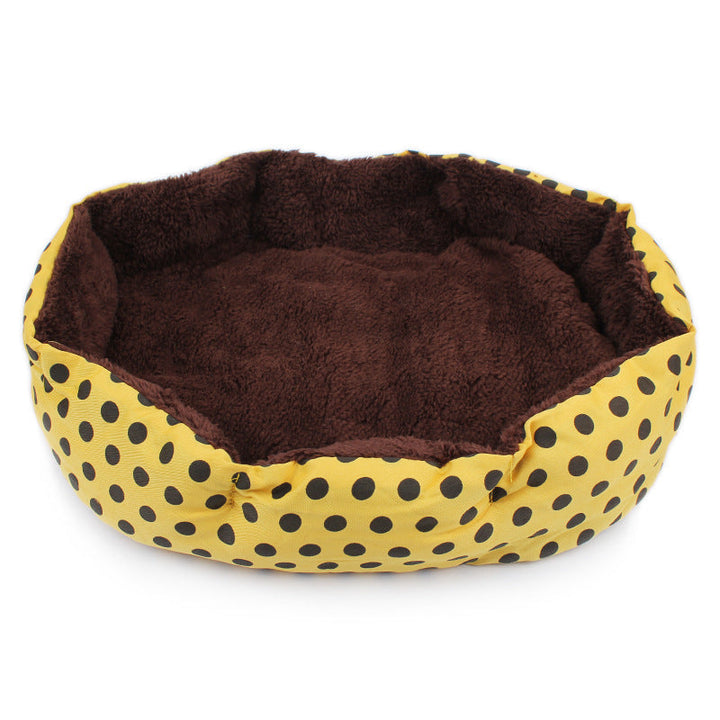 Create a Cozy Haven for Your Pet with Our Soft Fleece Pet Warm Bed