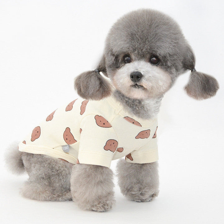 The Ultimate in Pet Fashion: New Pet Clothing Two-piece Clothes