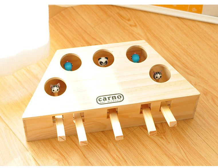 Cat Toy Hamster Solid Wood Hamster