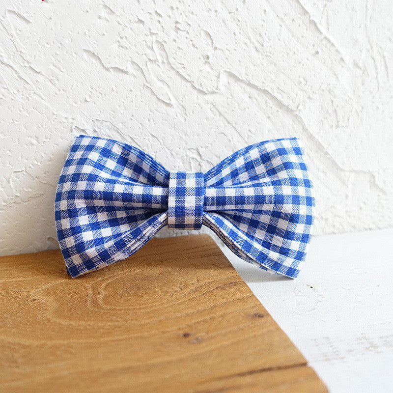 Personalized Tie Tie Blue Delicious Plaid