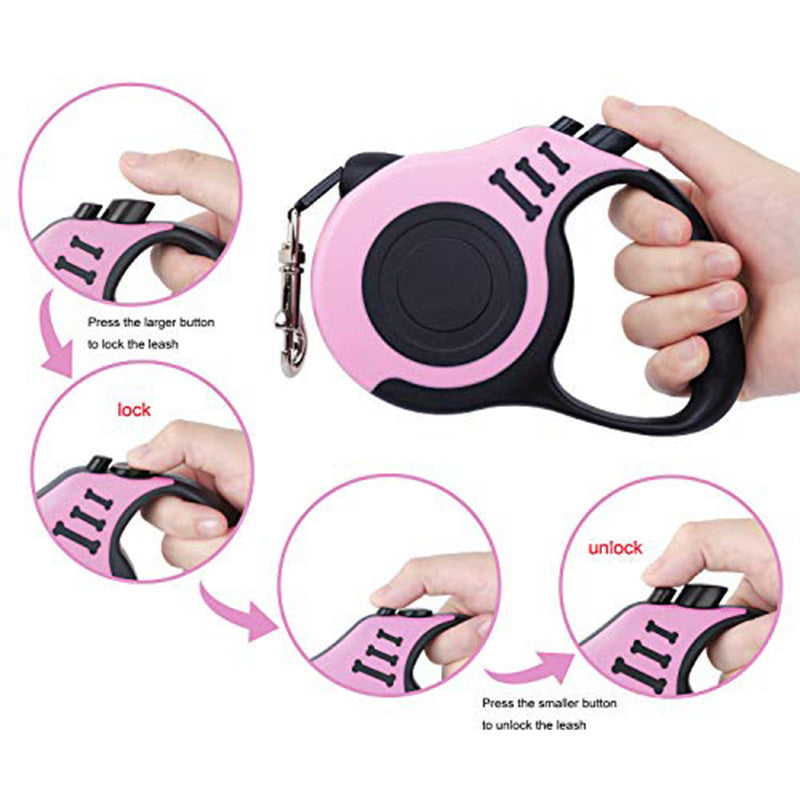 Pet Automatic Retractable Traction Rope