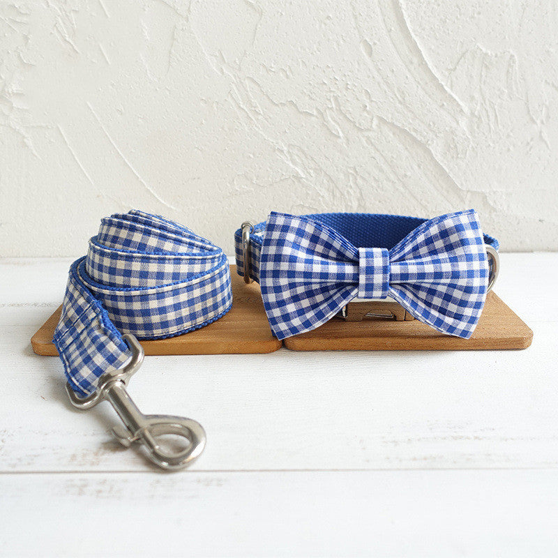 Personalized Tie Tie Blue Delicious Plaid