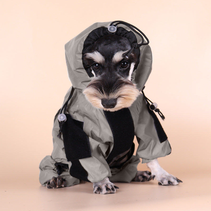 Dog Raincoat Tactical Reflective Shell