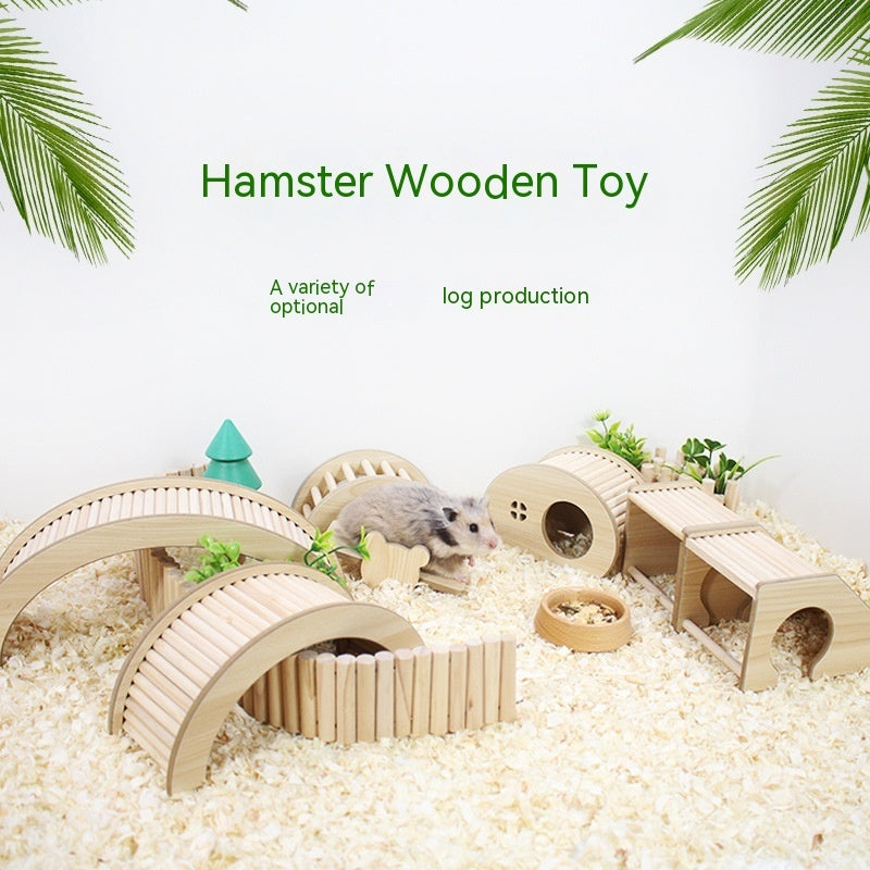 Hamster Landscaping Fence Ladder Arch Bridge