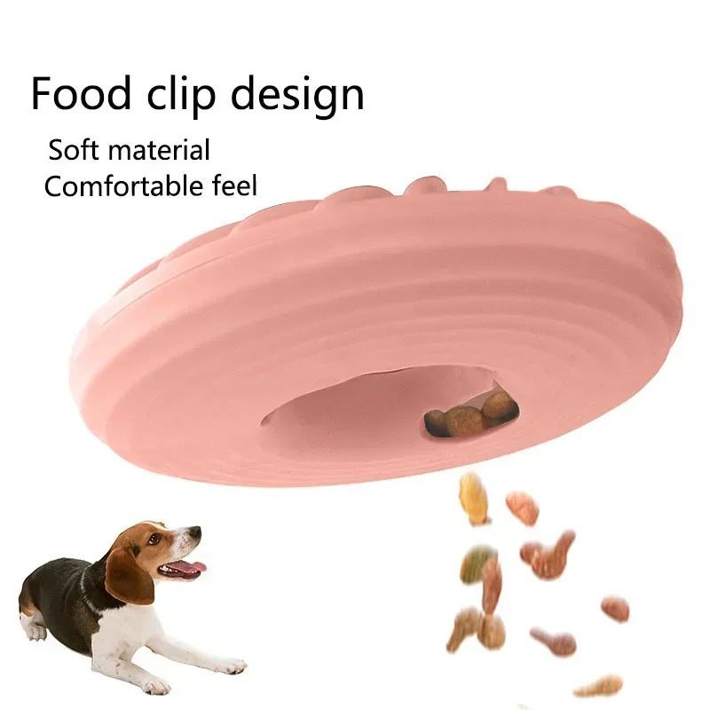 Soft Round TPR Leakage Food Pet Toy Interactive