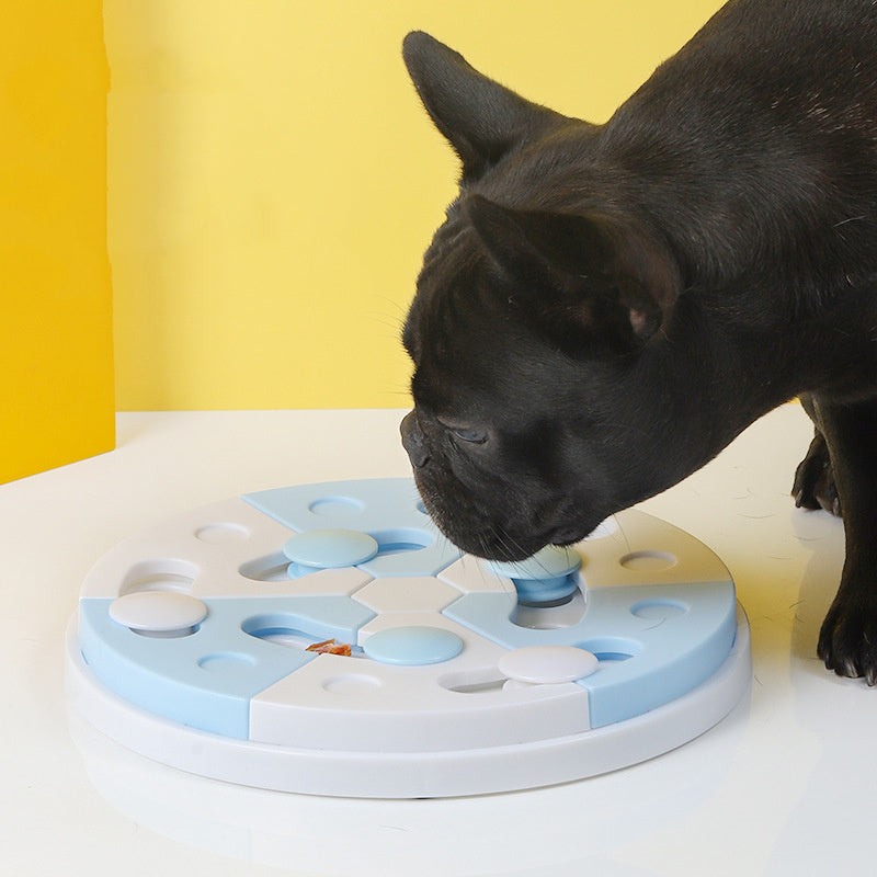Pet Toy Blue And White Jigsaw Puzzle