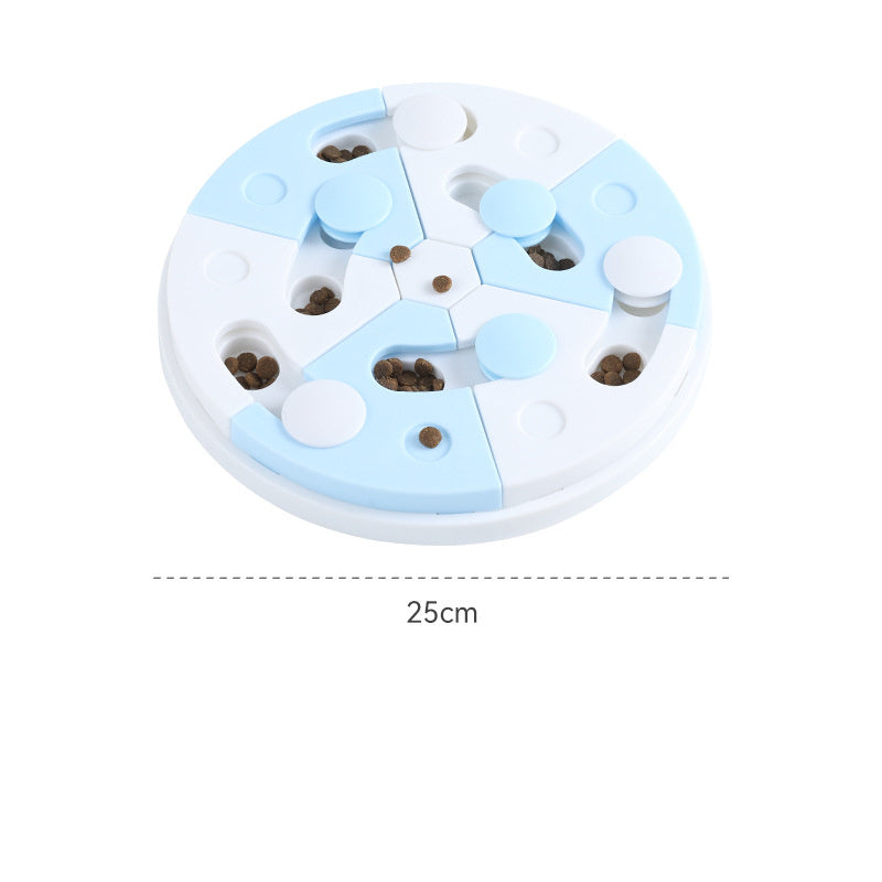 Pet Toy Blue And White Jigsaw Puzzle